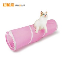 펫가구 고양이캣타워 고양이보온하우스 고양이 터널장난감 고양이펠트 반려묘 책꽂이캣타워 고양이미로터널 애견용품공구 캣타워가성비 고양이 터널스크래쳐, 【90cm】나선캣터널-핑크, M-중형