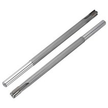 uxcell 8mm 처킹 리머 고속 강철 카바이드 팁 h7 834 (200mm) 길이 선반 기계 리머 스트레이트 플루트 금속 구리용 밀링 공구 2개, 16mm x 300mm