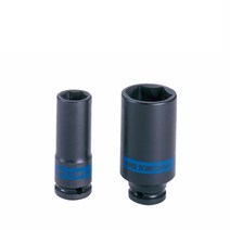 킹토니 킹토니 1 2인치 롱임팩소켓 롱 임팩소켓 소켓 복스, 1개, 13mm