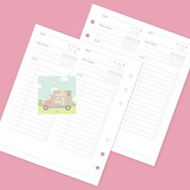 투두_6공_속지_데일리_-_리필_A6_WIDE 1B22, 상세페이지 참조