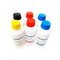 컵 티셔츠 에코백 전사 전사지 전사잉크 (C.M.Y.K.100ml) 세트