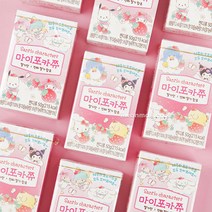 1900 산리오 마이포카쮸 딸기맛 낱개랜덤 010858, 랜덤발송