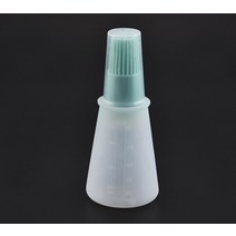 실리콘 조미료 브러쉬 오일 병 브러쉬 바베큐 오일 브러쉬 고온 킹 팬케이크 브러쉬 병 주방 악세사리, C, 하나