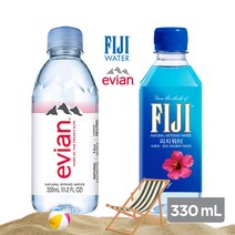 에비앙330mlx12p+피지330mlx12p (1박스), 1박스