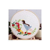 미리사몰 프랑스 십자수 세트 29종 DIY 키트 수 놓기 쿠션 액자 지갑 손거울 만들기 재료 학생 방과후 복지관 단체 수업 활동 패키지, 프랑스자수:사랑공주