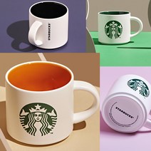 스타벅스 사이렌 머그컵 414ml, 그린