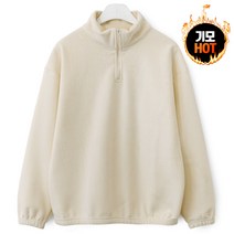 베어곰 오버핏 양털반집업 (MDMU256LJ)