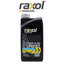 락솔 락솔엔진오일 5W30 합성엔진오일 합성유 엔진오일교환 1L 겸용 엔진오일, RAXOL TIGER ULTRA 5W30