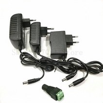 ac-dc 어댑터Dc 12v 어댑터 AC100-240V 조명 변압기 출력 dc12 v 1A / 2A 3A 전원 공급 장치 LED 스트립, 01 EU Plug_02 12V 2A