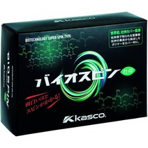 일본직발송 9. キャスコ(Kasco) 캐스코(Kasco) 골프공 BIO SPIN 바이오 스핀 (6개입) 반 다스 남여공용 바, One Color