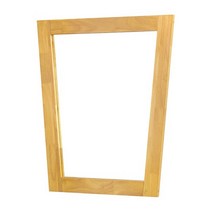 (주)갤러리하우스_원목 삼각 거울(메이플)