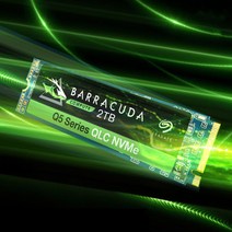 BCQ5-2T 노트북 3D그래픽/영상편집/고사양게임 씨게이트 바라쿠다 Q5 NVME SSD업그레이드 2테라