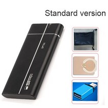 Stmagic 외장형 SSD USB3.1 128GB 256GB 휴대용 솔리드 스테이트 드라이브 HDD 512GB 1 테라바이트 유형 C PSSD M.2 Sata3 하드 디스크 (pc macbook 용), 1 테라바이트_4, Black standard_2