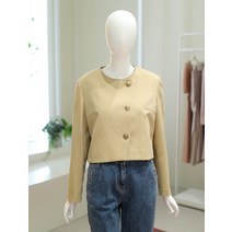 올리브데올리브 사선버튼 라운드 크롭 자켓 OYW3SJ107(147665 )