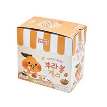 제주애퐁당 부라봉 젤리 한라봉맛 5p, 250g, 7개