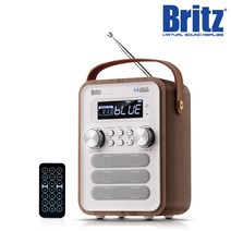브리츠 BA-C7 캠핑 글램핑 레트로 라디오 휴대용 블루투스 스피커
