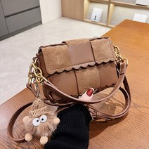 가을 핸드메이드 퀼팅백 미니멀 쿠키 베개백 diy 자작 재료백 숄더 크로스백 여