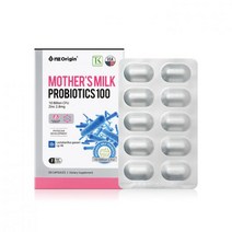 내몸건강c 엔젯오리진모유유산균 100 /500mg x 30캡슐x 2