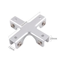 유리 장식장 브라켓 만들기 목재 겸용 십자 +자 고정 부자재 고무