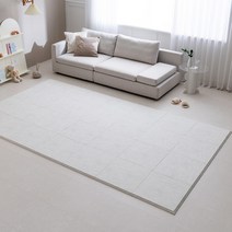 유아 프리미엄 TPU 조립 퍼즐매트 50 x 50cm 놀이방 층간소음 셀프시공매트, 사이드형, 얼티밋펄 그레이