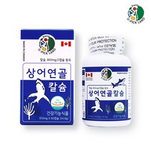 어골 칼슘 캡슐 저분자 상어연골 분말 100% 호주산 식약처 인증 칼슘제 추천 천연 유래 흡수율 높은 좋은 어류 FFB 뼈 건강 인 칼숨 갈슘 칼슝 갈숨 식약청 인정 캐나다 직수입, 1통, 민쓰네가게 1통당 60캡슐