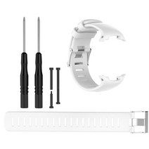 다이빙컴퓨터 실리콘 교체 시계 밴드 시계 스트랩 노보 다이브 컴퓨터 시계 도구 키트용, 하얀