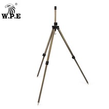 민물낚시받침틀 낚시받침틀 스마트 자립 발판 WPE 접이식 잉어 낚싯대 포드 홀더 조절 가능한 로드 스탠드 알루미늄 합금 폴 브래킷 낚시 태클 1 개