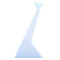 플라스틱헤라 90mm 뿔헤라 해라 스크레퍼 스크래퍼 썬팅 빠데 스티커 페인트 작업 공구 부자재 DIY 셀프 인테리어, 1개