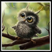 자수 페인팅 5D DIY 다이아몬드 그림 원형 전체 문자 동물 모자이크 크로스 스티치 홈 장식 레이블, [02] 2