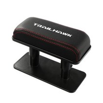 지프 레니게이드 패트리어트 랭글러 커맨더 체로키 컴퍼스 트레일호크 리버티 루비콘용 자동차 암 홀더 팔꿈치 지원 액세서리, For TRAILHAWK+Black