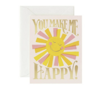 라이플페이퍼 YOU MAKE ME HAPPY 카드, 1개