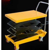 이동식 수동 테이블 리프트 유압 150kg 200kg 2단, 150kg 리터 0.72m (700x450)