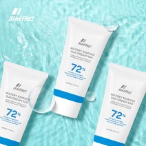 비아이펙트 수분 에센스 선크림 100 SPF50+ PA++++ 30ml, 3개