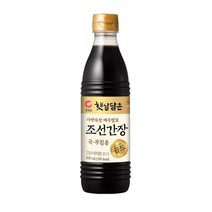 청정원 조선간장 (국/무침용) 500ML