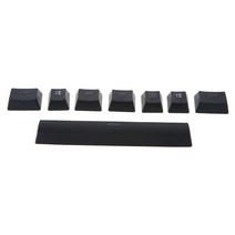 Corsair Strafe K65 K70 G710 키 백라이트 키 캡을위한 키 캡 8 용 기계식 키보드, 검은색