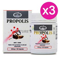 호주 네이쳐스탑 프로폴리스 500mg 180정 (3개월분), 3개