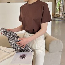 모던 실켓 라운드티셔츠