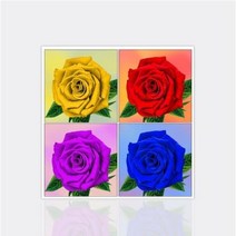 보석십자수 수재샵 [액자포함]장미시리즈 20x20, 03.퍼플장미