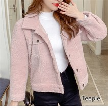 티피/Teepie 야상 여성 가을 겨울 신상에 보온성을 더한 쇼트 코트