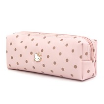 MINI Q BIG 키티필통(HK0009) 헬로키티도트필통 Hello Kitty Dot Pencil Case 파우치형 필통, 핑크
