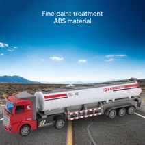 CPC 인증) 1:48 세미 트레일러 대형 트럭 엔지니어링 덤프 트럭 운송 컨테이너 트럭 유조선 소년 모델 풀백 자동차 512-2 플랫 헤드 풀백 유조선 (칼라 박스) (CE 인증 풀백 컨테이너 트럭 풀 -백 유조선 모델 풀백 자동차, 상품상세참조