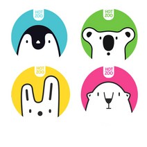 핫주 컴팩트 렌즈케이스 1개 소프트렌즈 컬러렌즈, 파랑