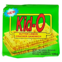 키드오 버터레몬 크래커 샌드위치, 120g, 4개