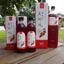 오미자주 농부프린스 1L 문경오미자차 오미자청 SPA 건강 도우미, 오미자즙120ml30포