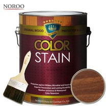 노루페인트 칼라스테인 오일스테인 1.9L 나무 목재 보호, 월넛3