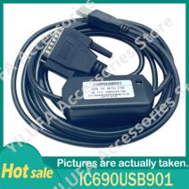 1pcs IC690USB901 프로그래밍 케이블 GE Fanuc SNP GE90-70 / 90-30 시리즈 PLC/통신/다운로드, 한개옵션0