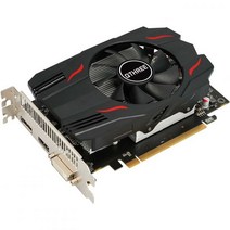 게임 컴퓨터 QTHREE AMD Radeon RX 550 그래픽 카드 4GB GDDR5
