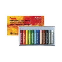 PGM*^몰펜텔 오일 파스텔 GHT-12 12 COLOR 드로잉용 미술도구 화방용 미술용 학생용^^췤pgm, a^^옵션없슴