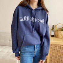 코지23 / 여자 데일리 심플 박시한 레터링 캐주얼 심플 후드티