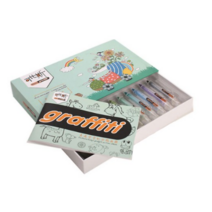 매직보드 수용성 분필 12색, 혼합색상, 1개